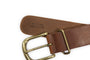 LEATHER BELT - BROWN