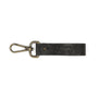 LEATHER KEYCLIP - BLACK