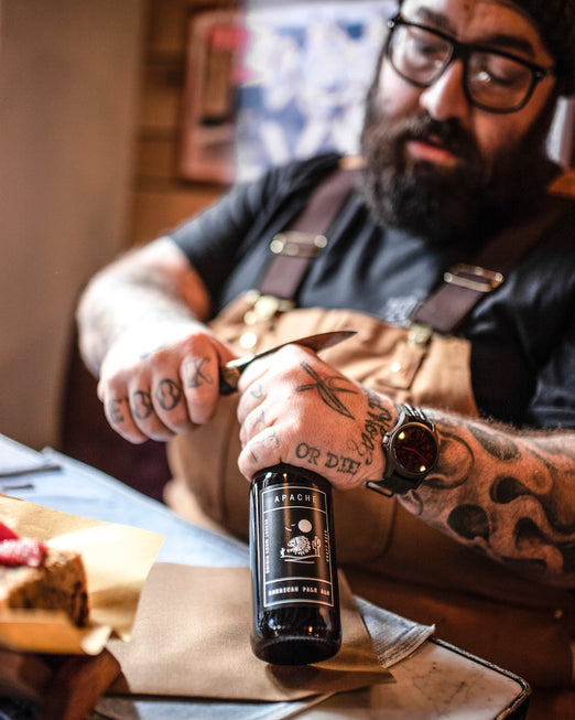 IN CUCINA TEOCHEF SI BEVE APACHE BEER