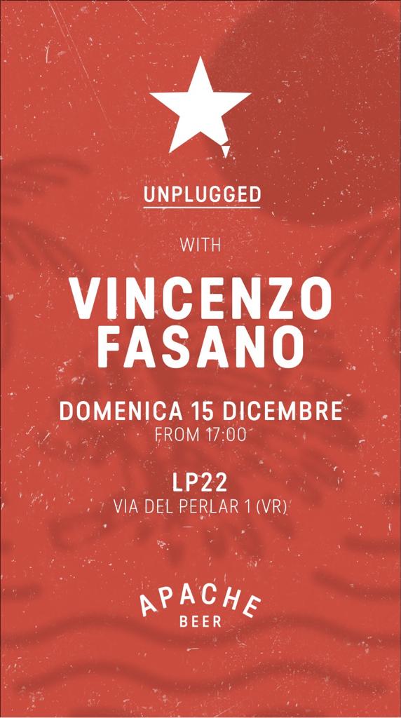 VINCENZO FASANO LIVE @ APACHE