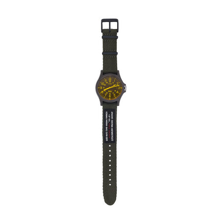 TIMEX LIMITED EDITION WATCH - YELLOW/GREEN