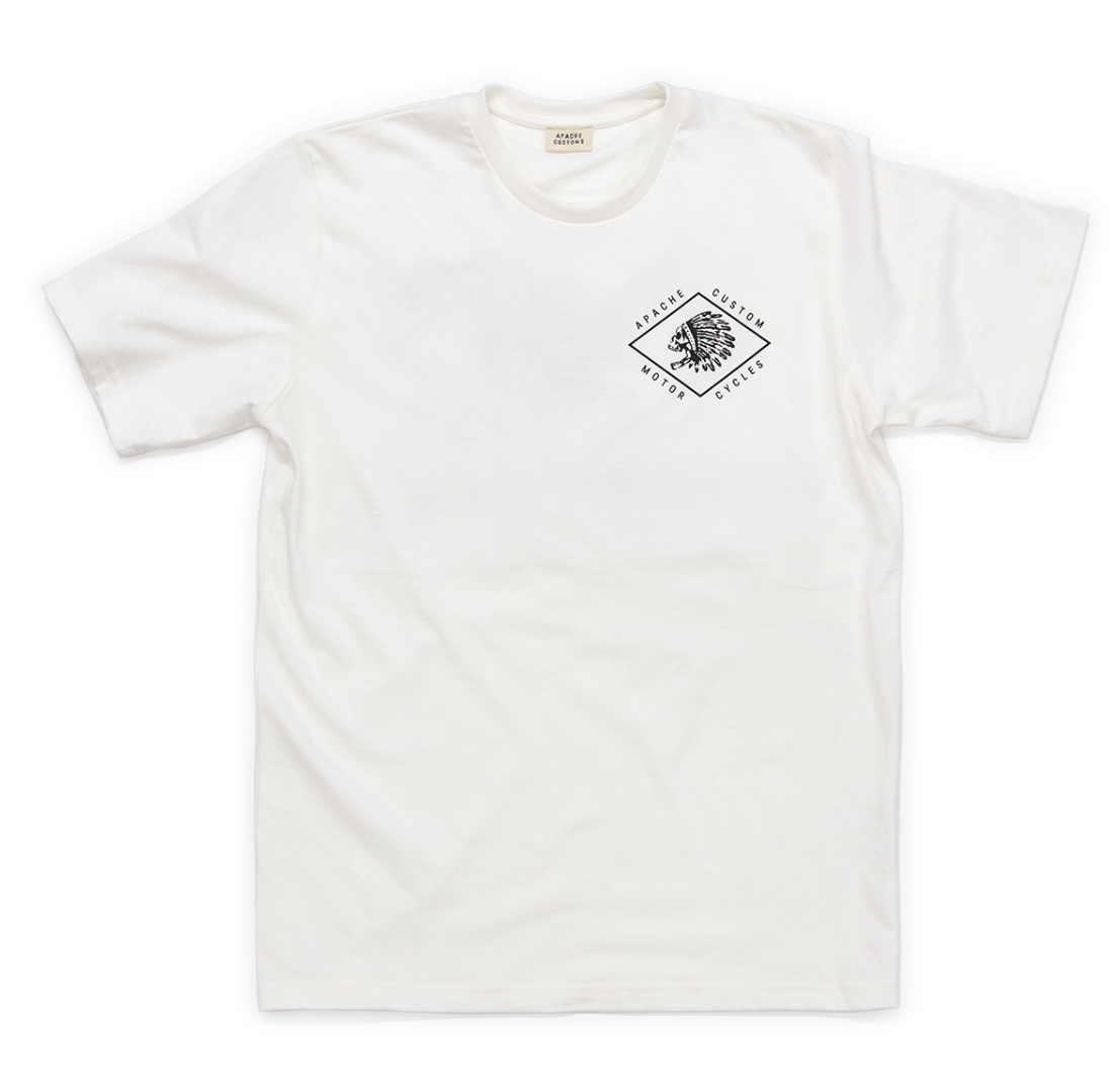 SKULL TEE - WHITE