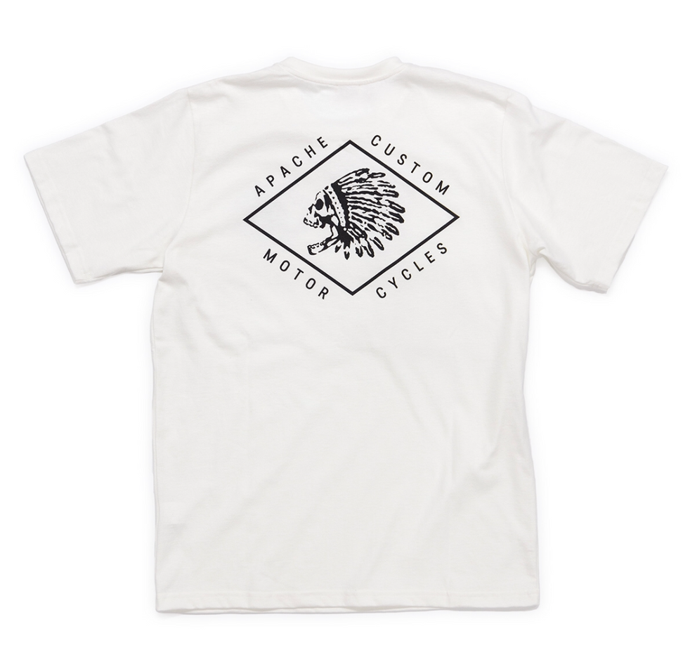 SKULL TEE - WHITE