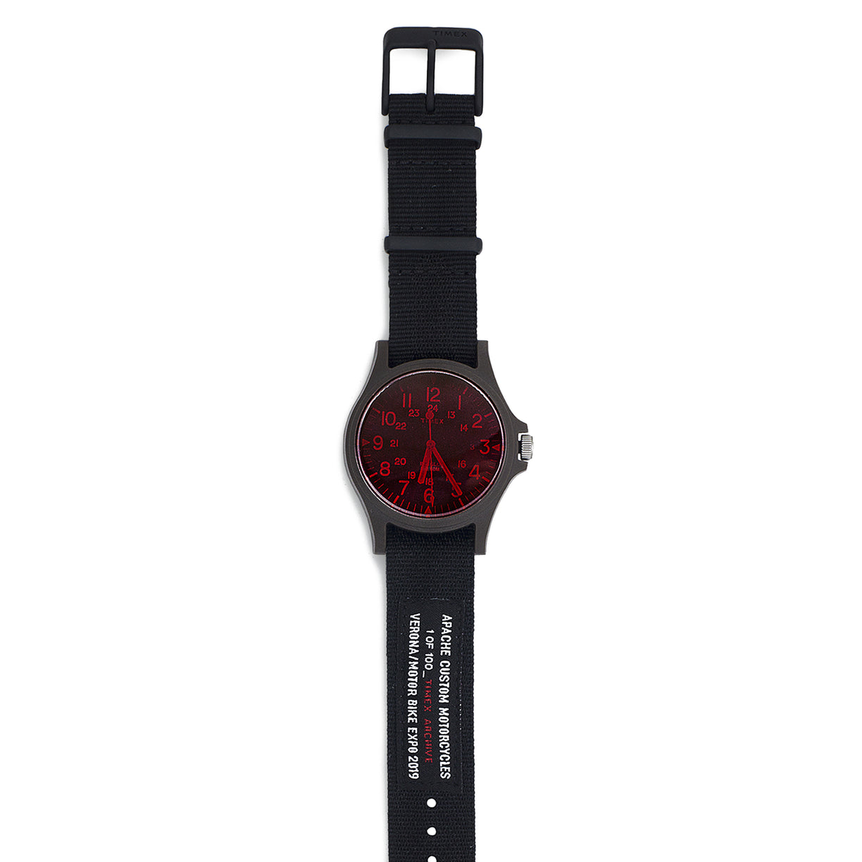 TIMEX LIMITED EDITION WATCH - RED/BLACK