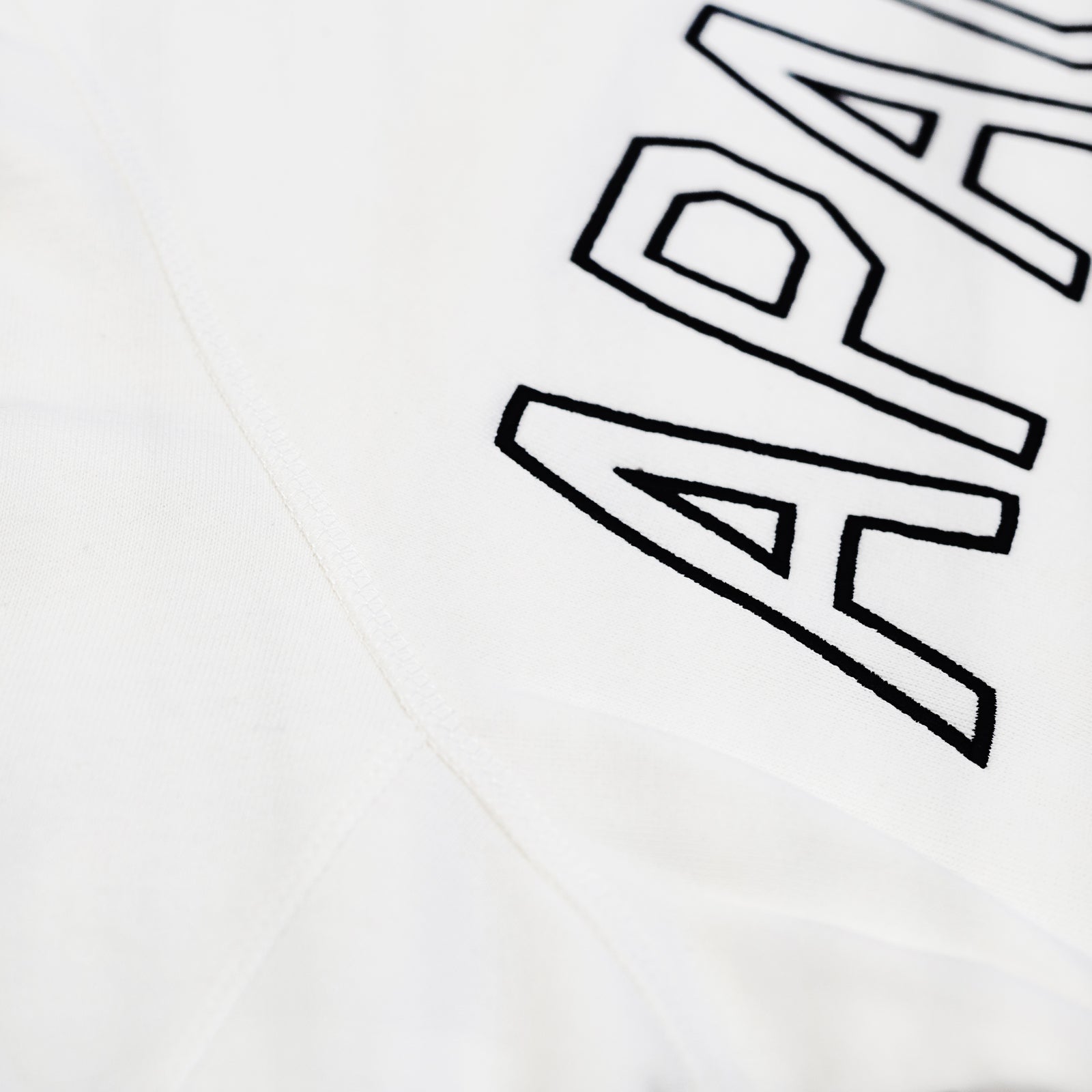 COLLEGE SWEATSHIRT - WHITE