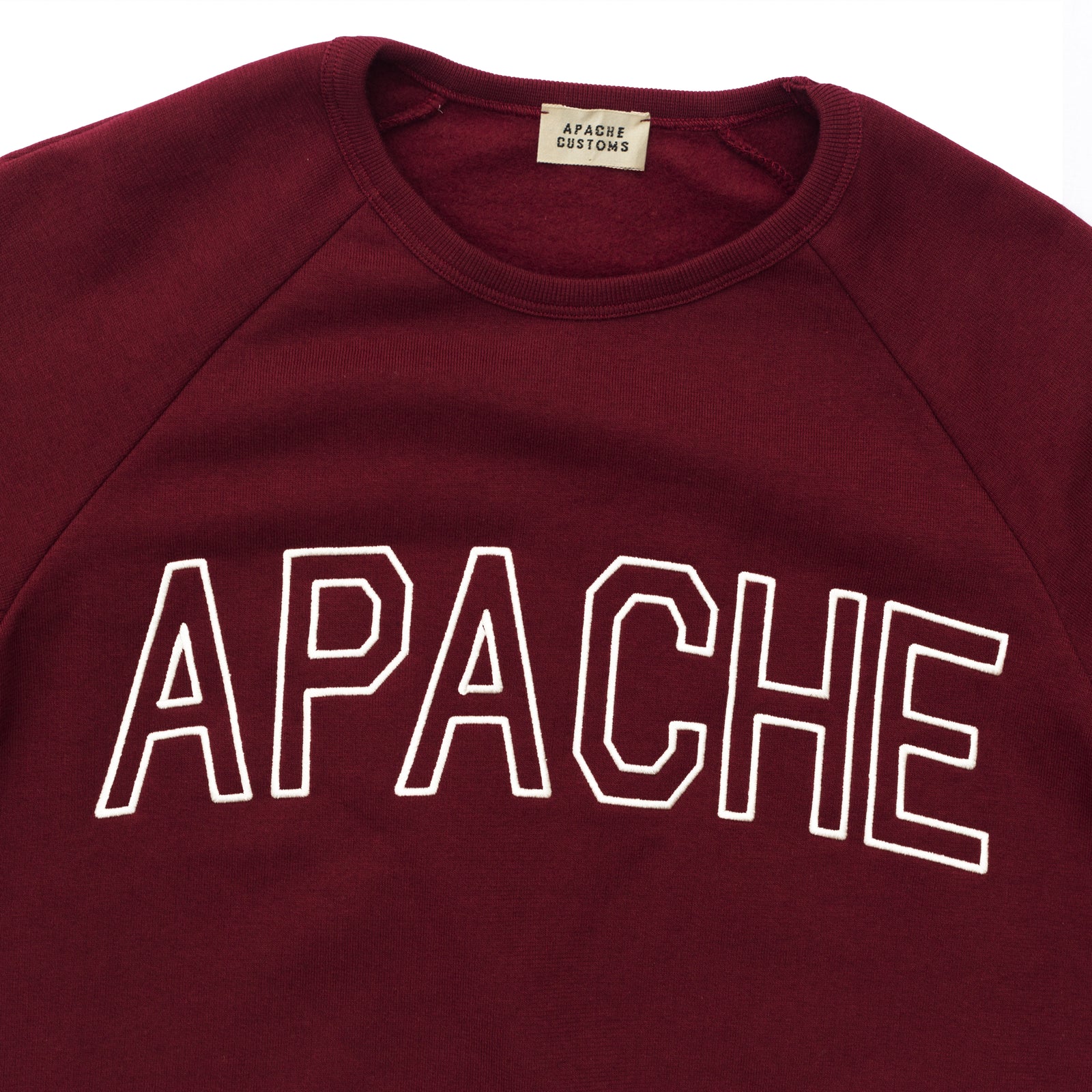 COLLEGE SWEATSHIRT - BORDEAUX