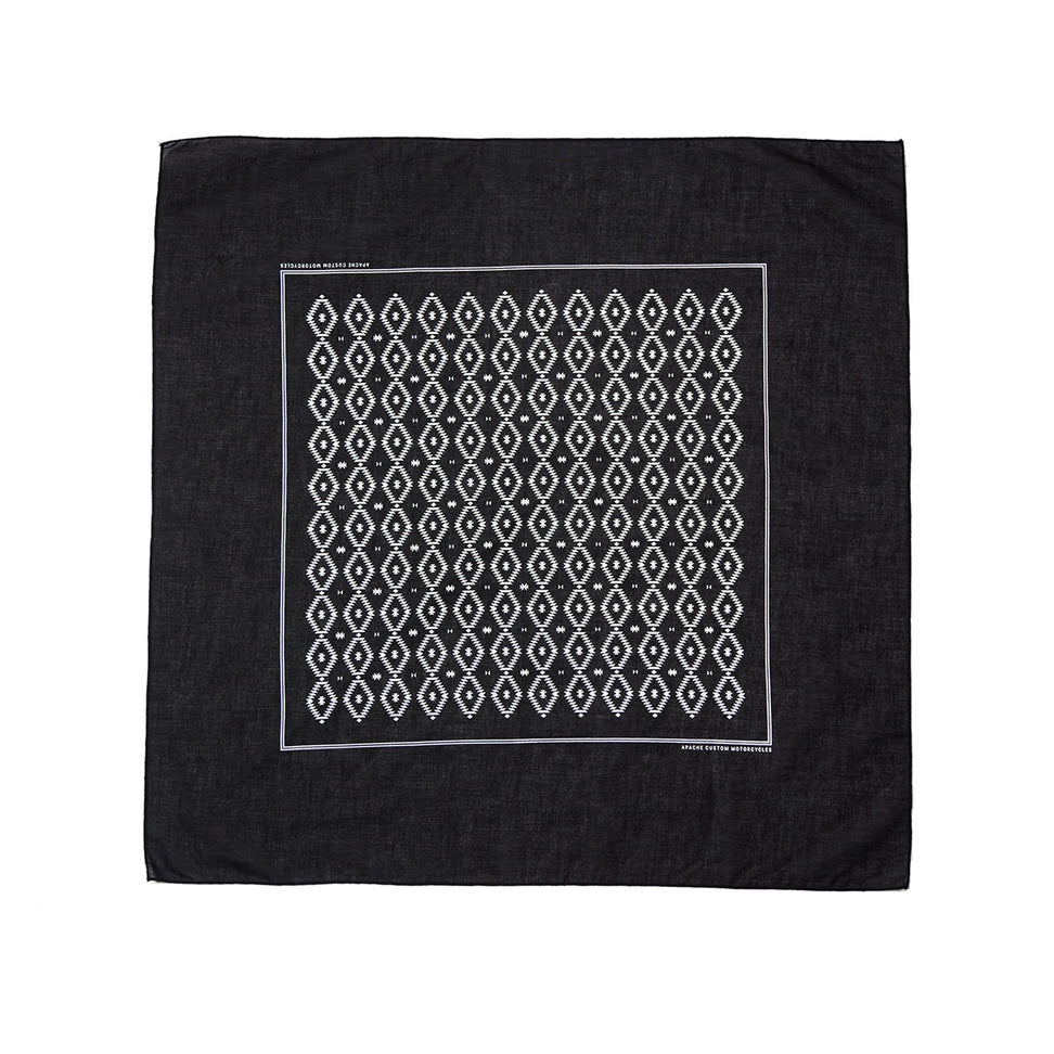NAVAJO BANDANA - BLACK